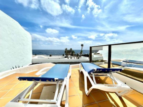 Bungalow con bonita vistas al Mar, FreeWiFi, terraza, playa cerca
